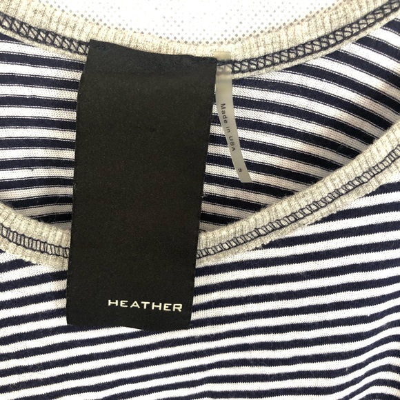 Heather Tees striped flowy tank top - Picture 2 of 4